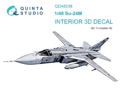 Sukhoi Su-24 M - 3d-printed & Coloured Interior (For Trumpeter Kits) - zdjęcie 2