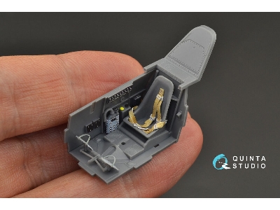 Messerschmitt Bf 109 E-3 / E-4 - 3d-printed & Coloured Interior (For Wingsy Kits Kits) - zdjęcie 1