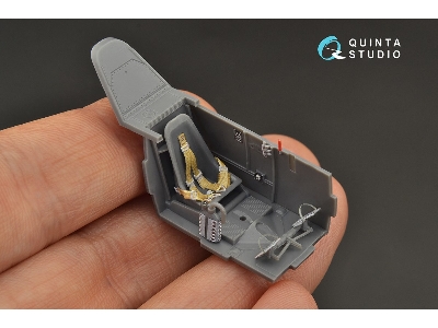 Messerschmitt Bf 109 E-3 / E-4 - 3d-printed & Coloured Interior (For Wingsy Kits Kits) - zdjęcie 9