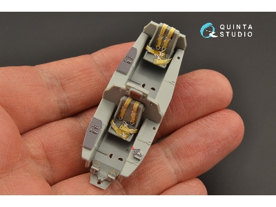 Messerschmitt Me-163 B/S - 3d-printed & Coloured Interior  (For Trimaster / Dragon / Hasegawa And Revell Kits) - zdjęcie 5