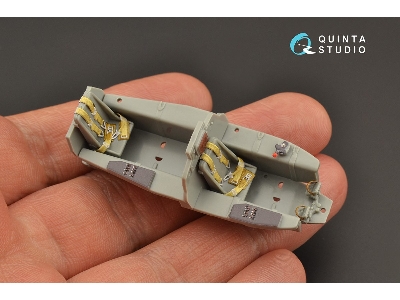 Messerschmitt Me-163 B/S - 3d-printed & Coloured Interior  (For Trimaster / Dragon / Hasegawa And Revell Kits) - zdjęcie 6