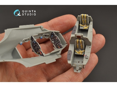Messerschmitt Me-163 B/S - 3d-printed & Coloured Interior  (For Trimaster / Dragon / Hasegawa And Revell Kits) - zdjęcie 7