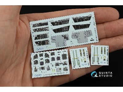 Boeing F/A-18 F And Ea-18 G (Lots 26 And Up) - 3d-printed & Coloured Interior (For Meng Kits) - zdjęcie 3