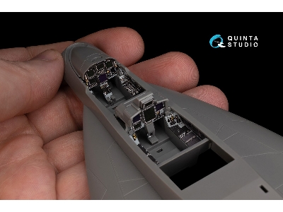 Boeing F/A-18 F And Ea-18 G (Lots 26 And Up) - 3d-printed & Coloured Interior (For Meng Kits) - zdjęcie 8