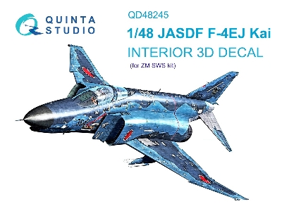 Mcdonnell Douglas F-4 Ej Kai (Jasdf) - 3d-printed & Coloured Interior (For Zm Sws Kits) - zdjęcie 2