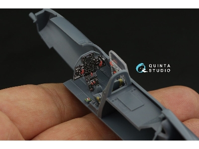 Bell P-39 N - 3d-printed & Coloured Interior (For Eduard Kits) - zdjęcie 1