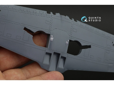 Bell P-39 N - 3d-printed & Coloured Interior (For Eduard Kits) - zdjęcie 9