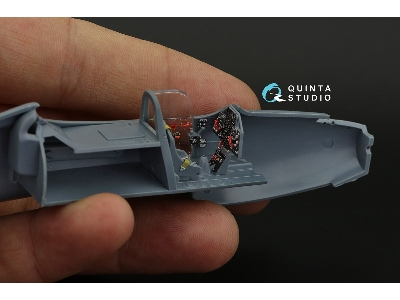Bell P-39 N - 3d-printed & Coloured Interior (For Eduard Kits) - zdjęcie 11