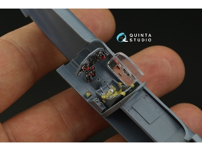 Bell P-39 N - 3d-printed & Coloured Interior (For Eduard Kits) - zdjęcie 12