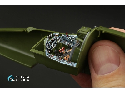 Sukhoi Su-25 Frogfoot - 3d-printed & Coloured Interior (For Zvezda Kits) - zdjęcie 1