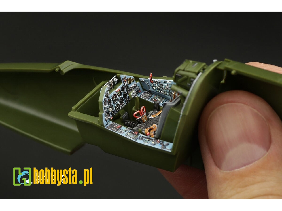 Sukhoi Su-25 Frogfoot - 3d-printed & Coloured Interior (For Zvezda Kits) - zdjęcie 1 Sukhoi Su-25 Frogfoot - 3d-printed & Coloured Interior (For Zvezda Kits) - zdjęcie 1