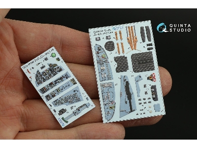 Sukhoi Su-25 Frogfoot - 3d-printed & Coloured Interior (For Zvezda Kits) - zdjęcie 3