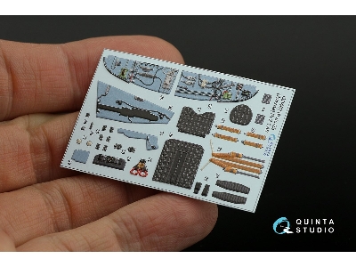 Sukhoi Su-25 Frogfoot - 3d-printed & Coloured Interior (For Zvezda Kits) - zdjęcie 5