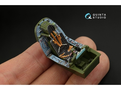 Sukhoi Su-25 Frogfoot - 3d-printed & Coloured Interior (For Zvezda Kits) - zdjęcie 8