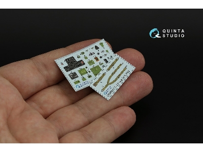 Curtiss H75 M/N/O Hawk - 3d-printed & Coloured Interior (For Clear Prop Kits) - zdjęcie 3
