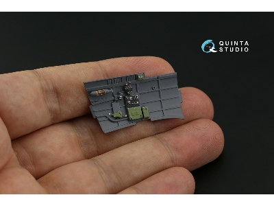 Curtiss H75 M/N/O Hawk - 3d-printed & Coloured Interior (For Clear Prop Kits) - zdjęcie 8