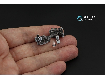 North American Rockwell Ov-10 D Bronco - 3d-printed & Coloured Interior (For Icm Kits) - zdjęcie 8