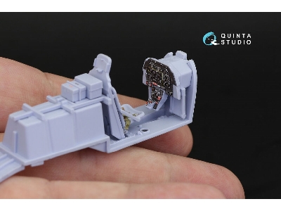 North American P-51 D Mustang (Late) - 3d-printed & Coloured Interior (For Airfix Kits) - zdjęcie 1