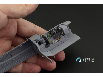 Douglas A(B)-26b Invader - 3d-printed & Coloured Interior (For Icm Kits) - zdjęcie 7
