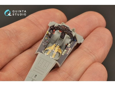 Focke Wulf Fw 190 A -8 - 3d-printed & Coloured Interior (For Hasegawa Kits) - zdjęcie 9