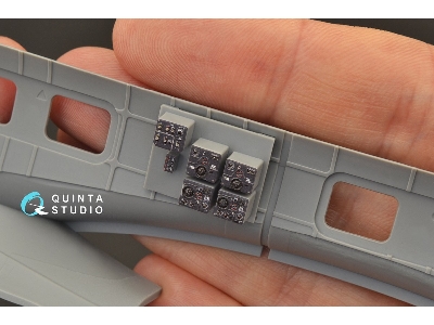 Heinkel He-111 H-3 / H-6 - 3d-printed & Coloured Interior (For Icm Kits) - zdjęcie 6