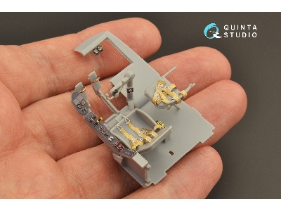 Heinkel He-111 H-3 / H-6 - 3d-printed & Coloured Interior (For Icm Kits) - zdjęcie 7