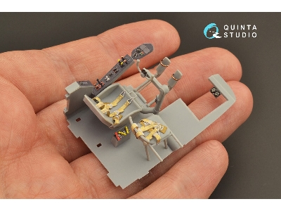 Heinkel He-111 H-3 / H-6 - 3d-printed & Coloured Interior (For Icm Kits) - zdjęcie 9