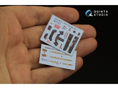 Focke-wulf Fw-190 A-8 - 3d-printed & Coloured Interior On Decal Paper (For Tamiya Kits) - zdjęcie 3