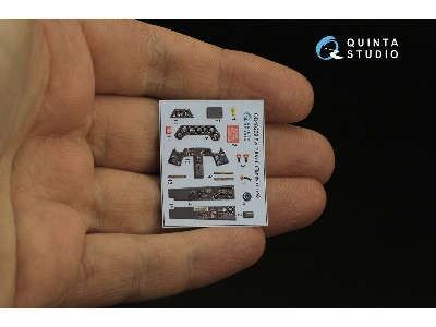Focke-wulf Fw-190 A-8 - 3d-printed & Coloured Interior On Decal Paper (For Tamiya Kits) - zdjęcie 4