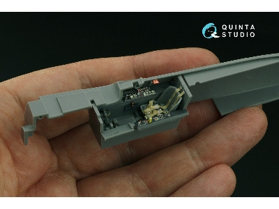 Focke-wulf Fw-190 A-8 - 3d-printed & Coloured Interior On Decal Paper (For Tamiya Kits) - zdjęcie 9