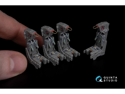 Grumman Ea-6 B Prowler (Icap Ii) - 3d-printed & Coloured Interior On Decal Paper (For Kinetic Kits) - zdjęcie 15