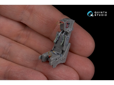 Grumman Ea-6 B Prowler (Icap Ii) - 3d-printed & Coloured Interior On Decal Paper (For Kinetic Kits) - zdjęcie 17