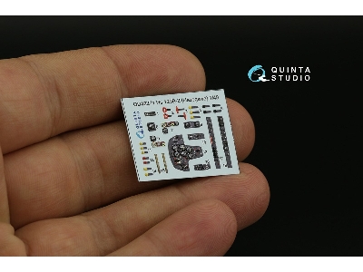 Henschel Hs-129 B-2 - 3d-printed & Coloured Interior On Decal Paper (For Hasegawa Kits) - zdjęcie 5