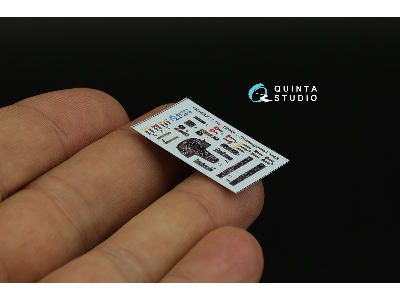Henschel Hs-129 B-2 - 3d-printed & Coloured Interior On Decal Paper (For Hasegawa Kits) - zdjęcie 6
