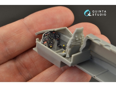 Henschel Hs-129 B-2 - 3d-printed & Coloured Interior On Decal Paper (For Hasegawa Kits) - zdjęcie 10