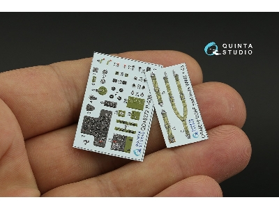 Curtiss P-40 B - 3d-printed & Coloured Interior On Decal Paper (For Airfix Kits) - zdjęcie 3