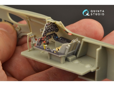 Focke-wulf Ta 152 H - 3d-printed & Coloured Interior On Decal Paper (For Dragon Kits) - zdjęcie 1