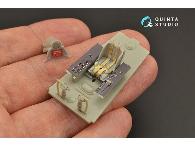 Focke-wulf Ta 152 H - 3d-printed & Coloured Interior On Decal Paper (For Dragon Kits) - zdjęcie 7