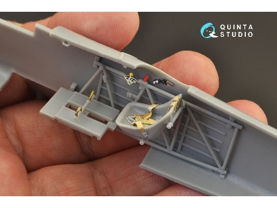 Heinkel He 51 B - 3d-printed & Coloured Interior On Decal Paper (For Roden Kits) - zdjęcie 1