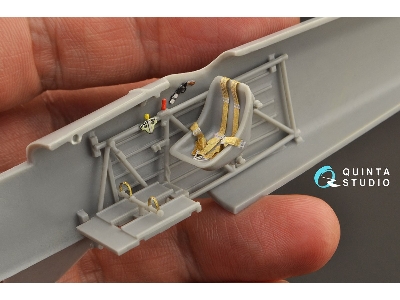 Heinkel He 51 B - 3d-printed & Coloured Interior On Decal Paper (For Roden Kits) - zdjęcie 7