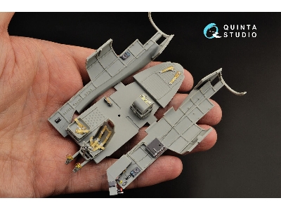 Focke-wulf Fw-189 A - 3d-printed & Coloured Interior On Decal Paper (For Gwh Kits) - zdjęcie 1