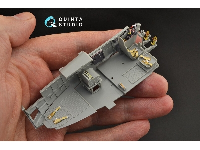 Focke-wulf Fw-189 A - 3d-printed & Coloured Interior On Decal Paper (For Gwh Kits) - zdjęcie 6