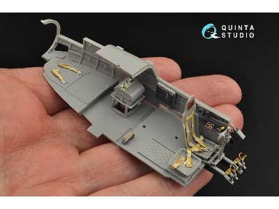 Focke-wulf Fw-189 A - 3d-printed & Coloured Interior On Decal Paper (For Gwh Kits) - zdjęcie 7