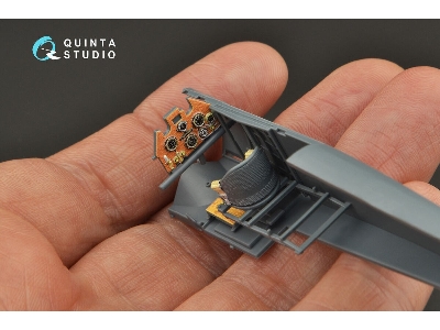 Sopwith Camel F.1 - 3d-printed & Coloured Interior On Decal Paper (For Eduard Kits) - zdjęcie 1
