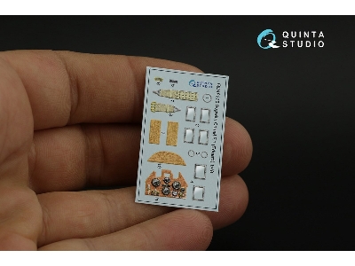 Sopwith Camel F.1 - 3d-printed & Coloured Interior On Decal Paper (For Eduard Kits) - zdjęcie 3