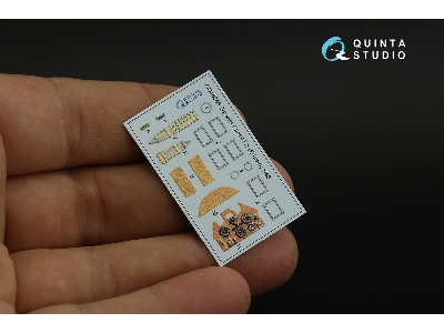 Sopwith Camel F.1 - 3d-printed & Coloured Interior On Decal Paper (For Eduard Kits) - zdjęcie 5