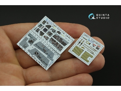 Mcdonnell Douglas F/A-18 A++ - 3d-printed & Coloured Interior On Decal Paper (For Hobbyboss Kits) - zdjęcie 3