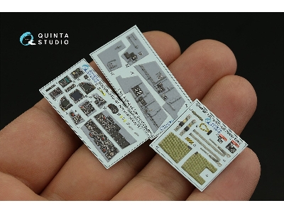 Mcdonnell Douglas F/A-18 C Early - 3d-printed & Coloured Interior On Decal Paper (For Hobbyboss Kits) - zdjęcie 3