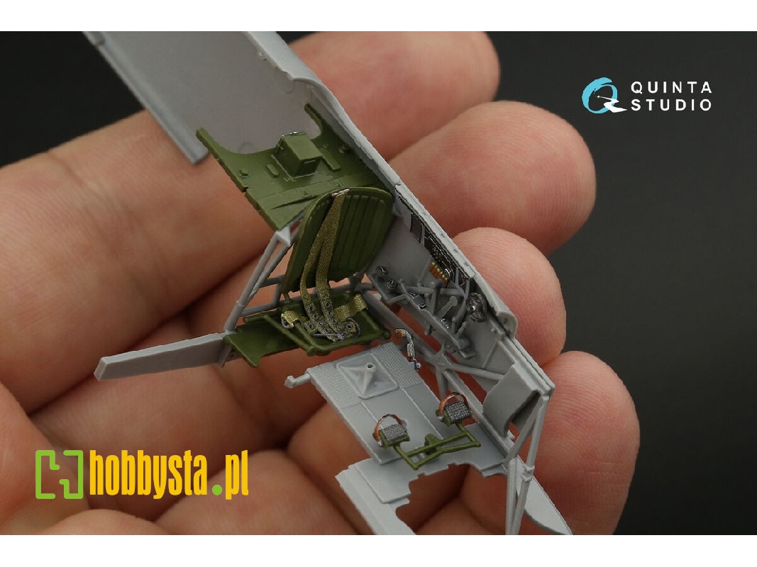 Jakovlev Yak-9 D - 3d-printed & Coloured Interior On Decal Paper (For Zvezda Kits) - zdjęcie 1 Jakovlev Yak-9 D - 3d-printed & Coloured Interior On Decal Paper (For Zvezda Kits) - zdjęcie 1