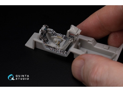 Mcdonnell Douglas F/A-18a / C Early - 3d-printed & Coloured Interior On Decal Paper (For Hasegawa Kits) - zdjęcie 1